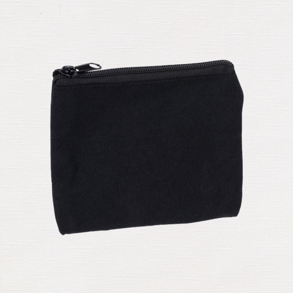 Blank canvas zipper pouch sale